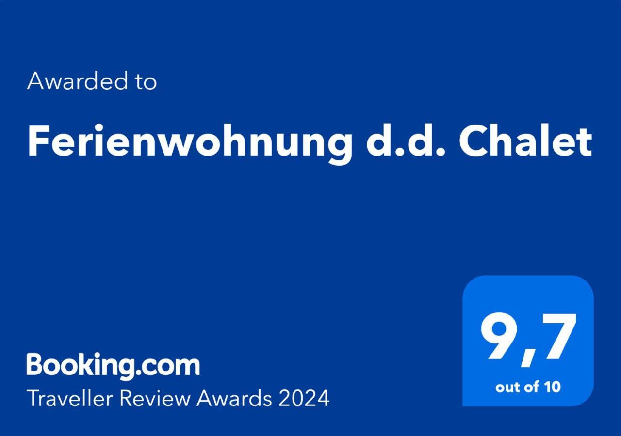 Ferienwohnung D.D. Chalet Aitrach المظهر الخارجي الصورة
